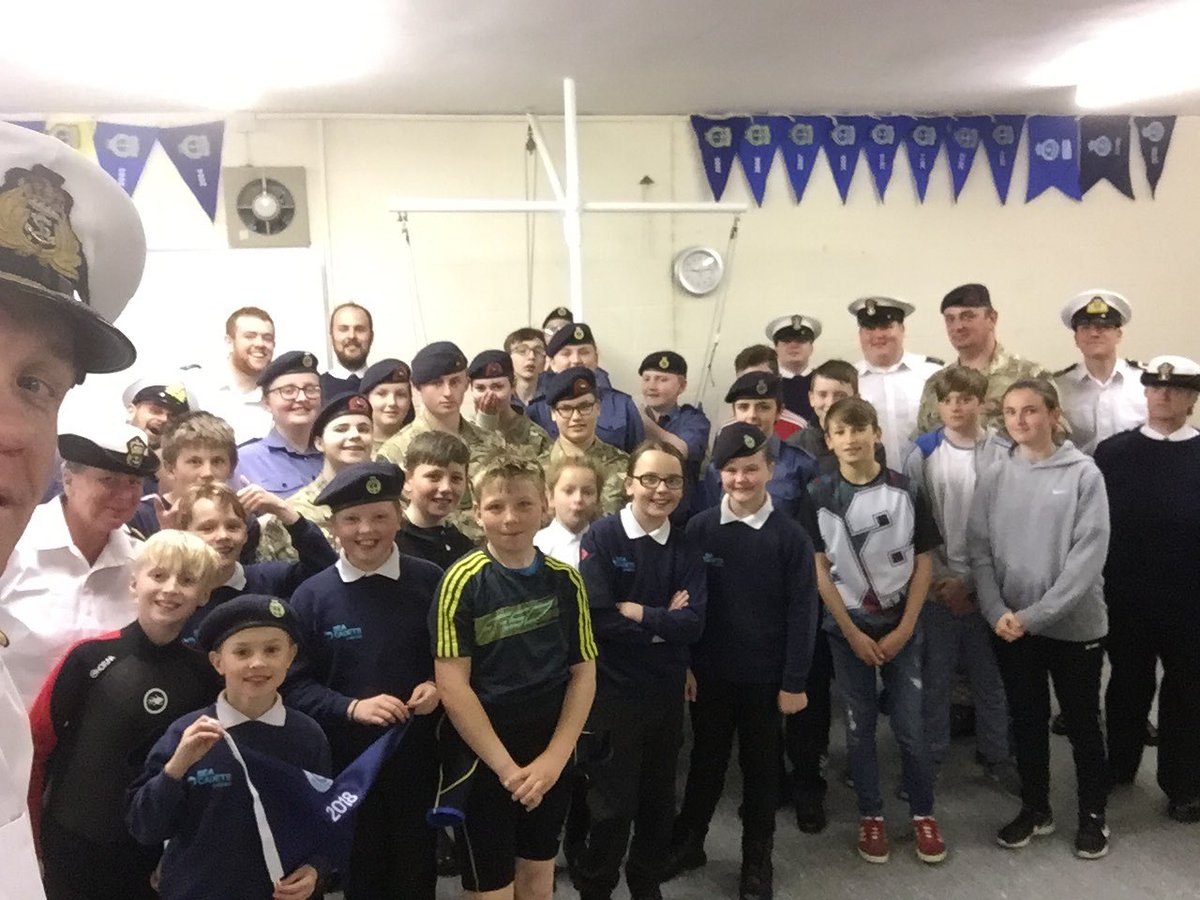 A great evening with <a href="/grimsbysc/">Grimsby SC</a> <a href="/SeaCadetsUK/">Sea Cadets</a>. So much going on. Delighted to present a well deserved Burgee. #neverOrdinary #whatwedo