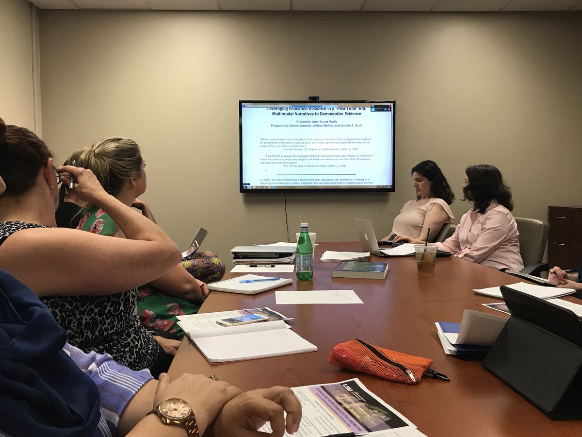 LSUCTP's tweet photo. AERA writing workshop hosted by CTP faculty Dr. Bach and Dr. Hendry. Summer writing here we go! #lsuctp #writing #writingtip https://t.co/q40ChqfDOx