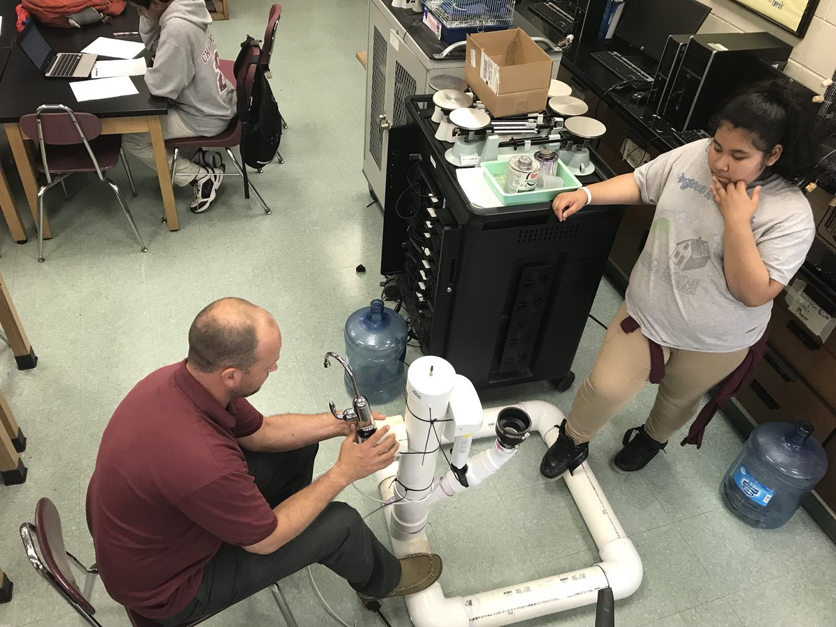 mtc_rain's tweet photo. Glueing filling tube on excerfountain water filter system. But thanks to @jnaatus for helping us putting them together. Can’t wait to try it. #mtcrain #projectreservoir #thanks #almostdone #wehotthis https://t.co/lVj2eeJLHZ