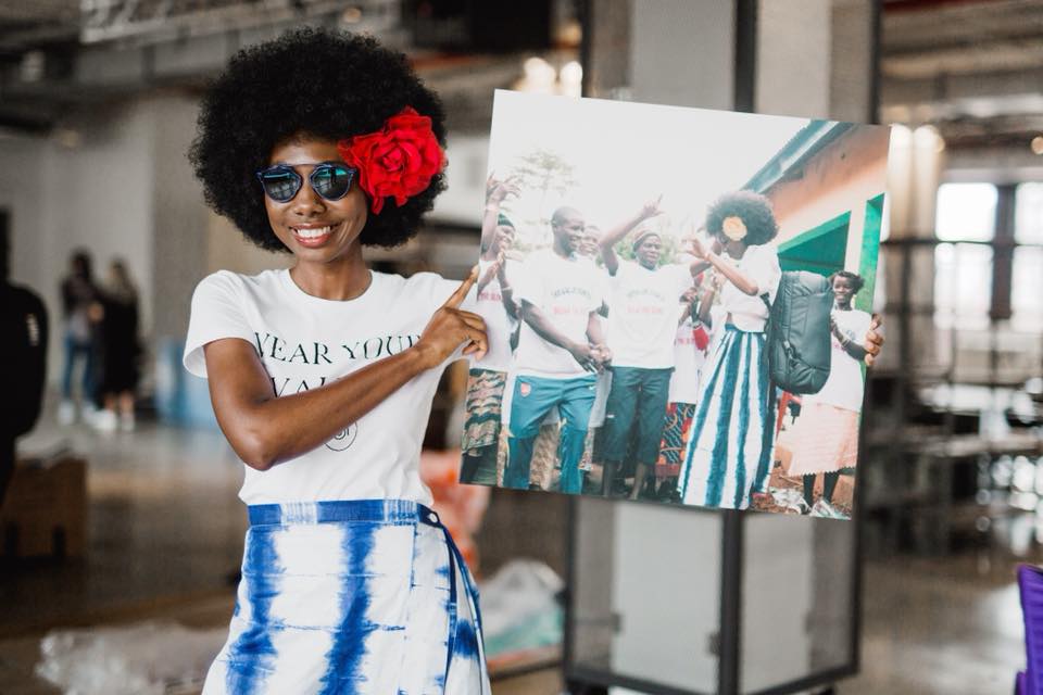 New York City-based sustainable fashion brand <a href="/mariamacamaraNY/">MAISON CAMARA</a> - all of the fabrics and prints used in Camara’s collection are hand-dyed by Mariama Fashion Production artisans in Africa.
