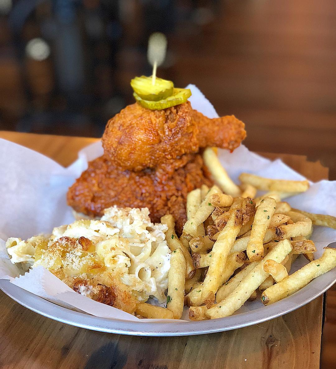 Crunchy, Dang Hot, and piled high. 
PC: @food_my_bashert