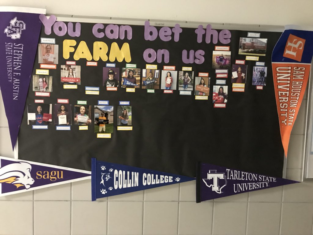 FarmersCCC's tweet photo. Congratulations to @micayla_kelsey on her acceptance to @MidwesternState. #collegebound #seniors2018 https://t.co/1DnkONscL5