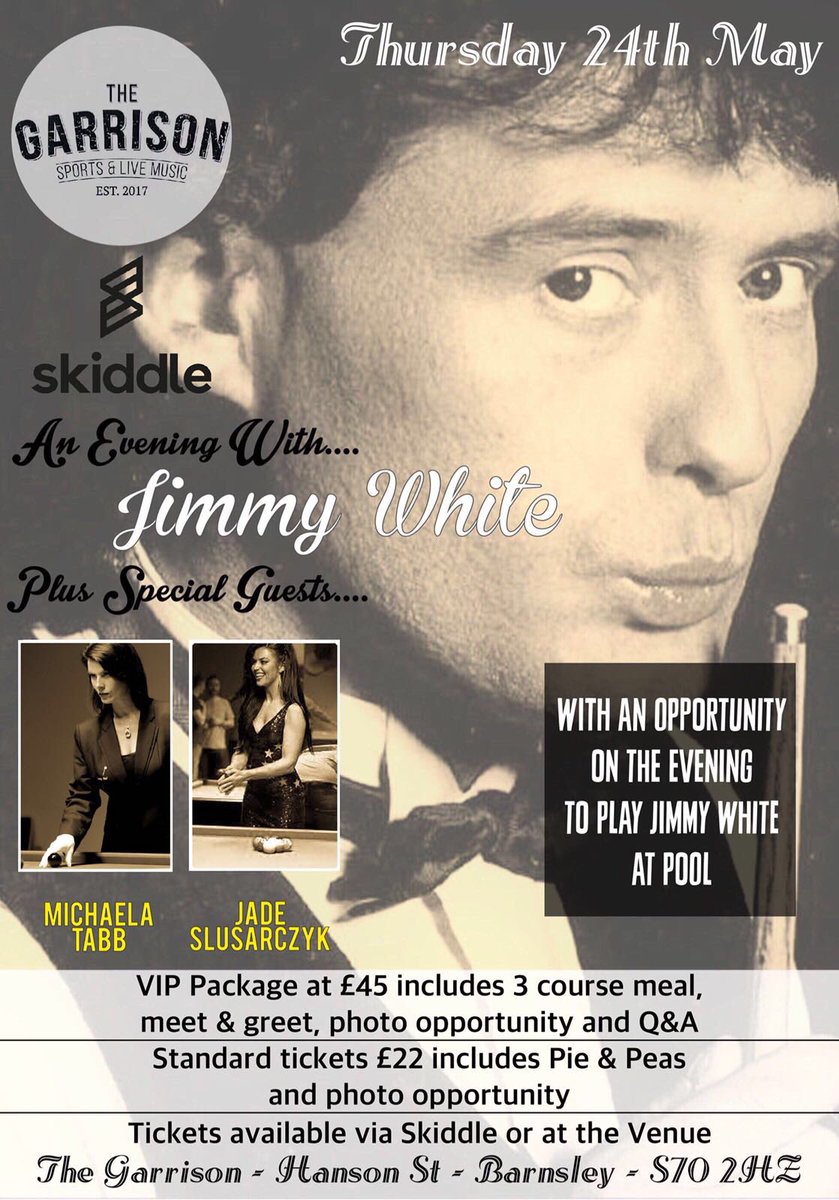 Thursday 24th, see you there