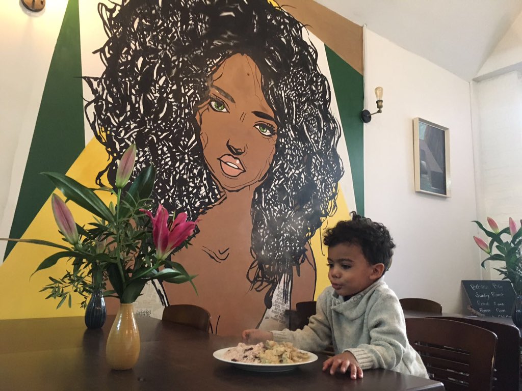 Evening lovelies! Did you know we also offer kids meals at half price!? We're doing our jerk chicken and jerk pork special tomorrow we'll see you at lunch ❤️