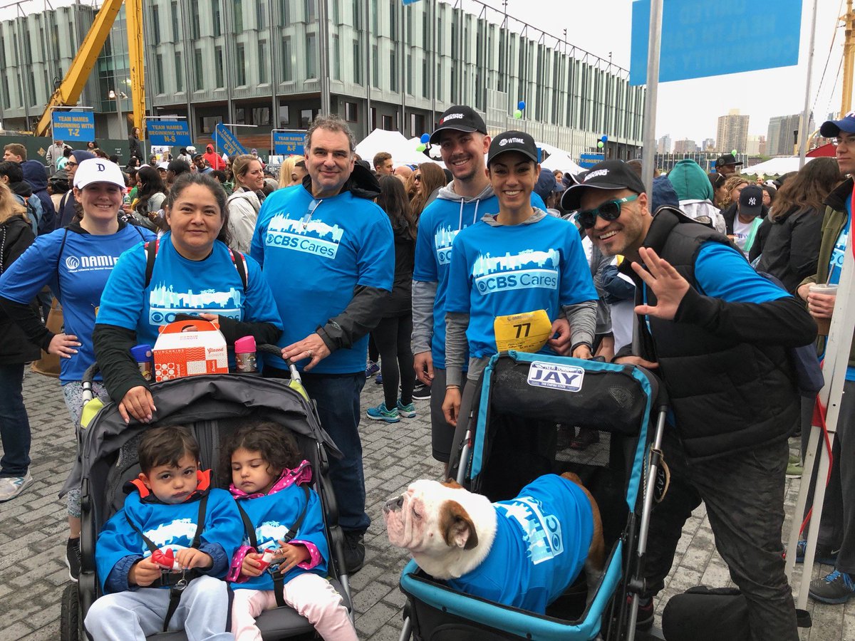 cbscares's tweet photo. Thank you to the CBS Cares team of employees, friends and family who fundraised in support of @NAMICommunicate last Saturday.

A special thanks to Showtime Sports for sponsoring a booth at the event, to CBS Sports for donating much-needed ponchos and to #jaythebulldognyc! https://t.co/bTQVBR4pup