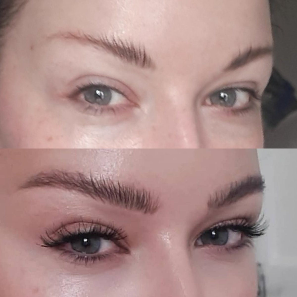 Stina cawley on Twitter: "Before and after brows using @ABHcosmetics brow  pomade in medium and dark brown to create fluffy textured brows Lashes as  always by @SoSueMe_ie #wakeupandmakeup #sosuelashes #ABHBrows  #anastasisbeverlyhills #beforeandafter #