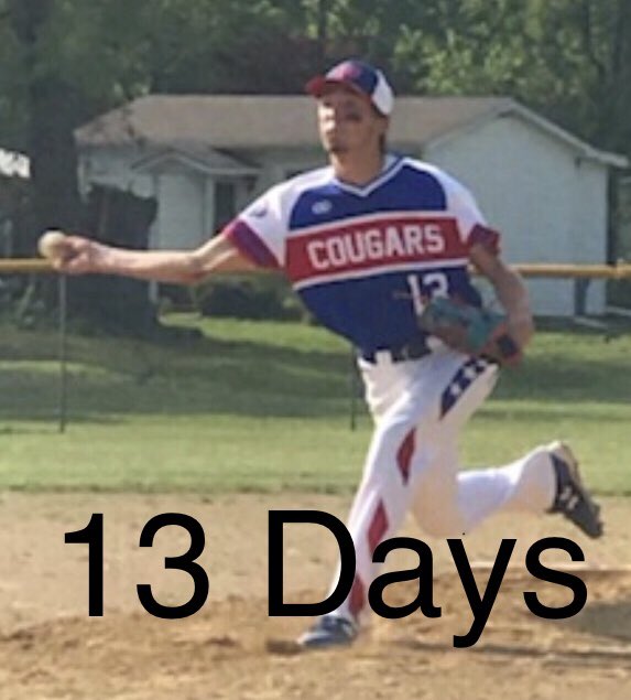 HbgPost167's tweet photo. Less than two weeks away from baseball for Post 167! We would like to welcome Hardin Co. senior, Hunter Cullum to the family! #167Countdown #13Days https://t.co/YTBK7KphSF