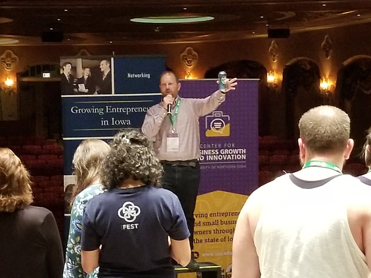 qabizsolutions's tweet photo. Oh no!  What's @tracesteffen up to now?  Pitching new ideas at #entrefest2018 https://t.co/yATSwtpA3h