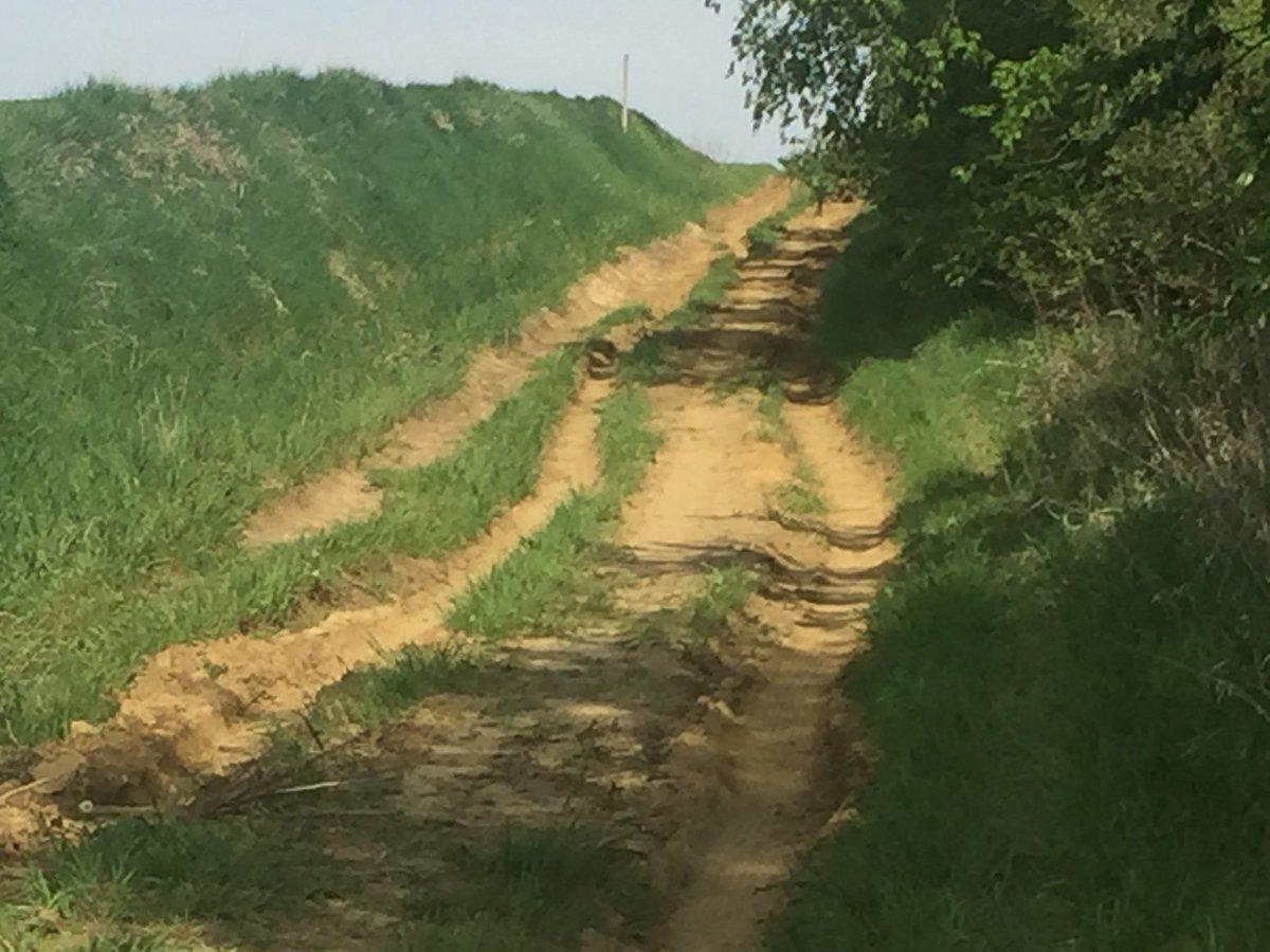 KaylaEJames's tweet photo. Navigation systems are directing drivers onto this road in Mount Vernon, where they usually end up stranded. Find out where the local police department and concerned residents are advising drivers to go on @cbs2iowa News at 5 and 6. https://t.co/sId8aUaDVV