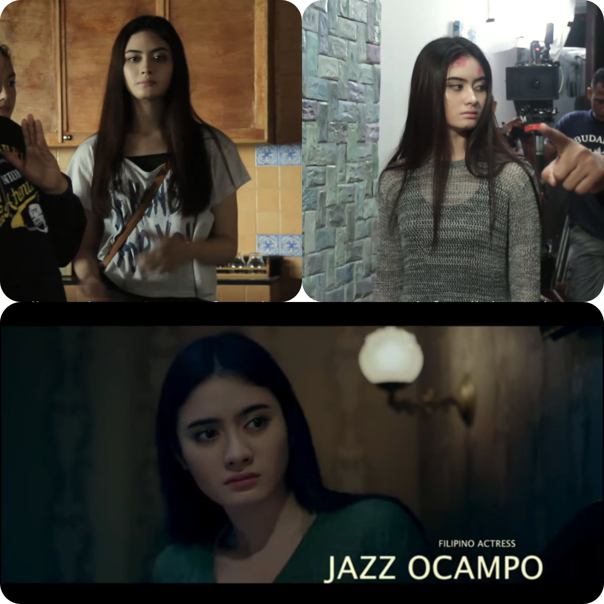 aiankinect's tweet photo. Seeing her in an international movie, yay, we' re so proud @_ocampojazz! 😘🙏🎦Definitely, a horror movie you don' t wanna miss.  If Jazz turns into a ghost, I don' t know what to do.. that blankly stare.. 😱👻~oh,gosh! #Santet https://t.co/HLfZadnhnf