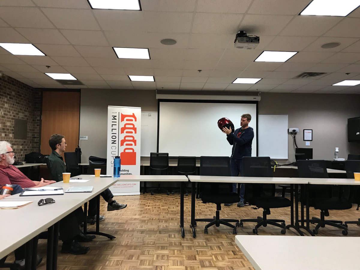 1MCedenprairie's tweet photo. Since 1988, @NOJgear has locally produced its motorcycle gear in Minnesota! Thank you for a great presentation at #1MCEP this week. To learn more about NOJ, visit their website: https://t.co/CyTrf2VPHi https://t.co/aDXr01XnaD