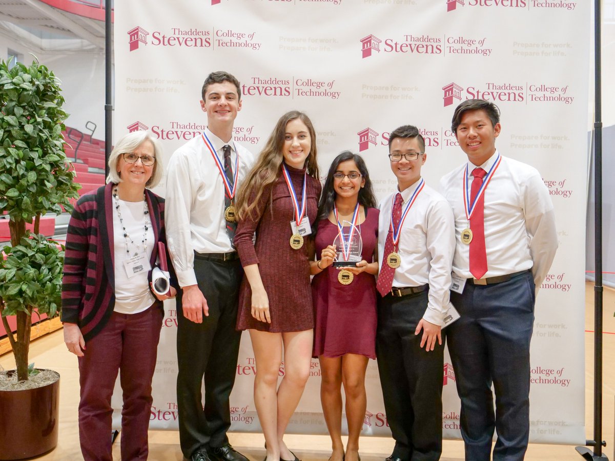 ThaddeusStevens's tweet photo. Congratulations to @CCIU_24 @Bishop_Shanahan, @NEIU19 @ValleyViewSD, & @DCIU @GarnetValleyHS for participating and winning the "Safety Related" award @PADeptofEd @PAstemcomp: https://t.co/AillTaAbj4 #GovSTEM18 #STEMinPA https://t.co/kTRYdw3Lk0