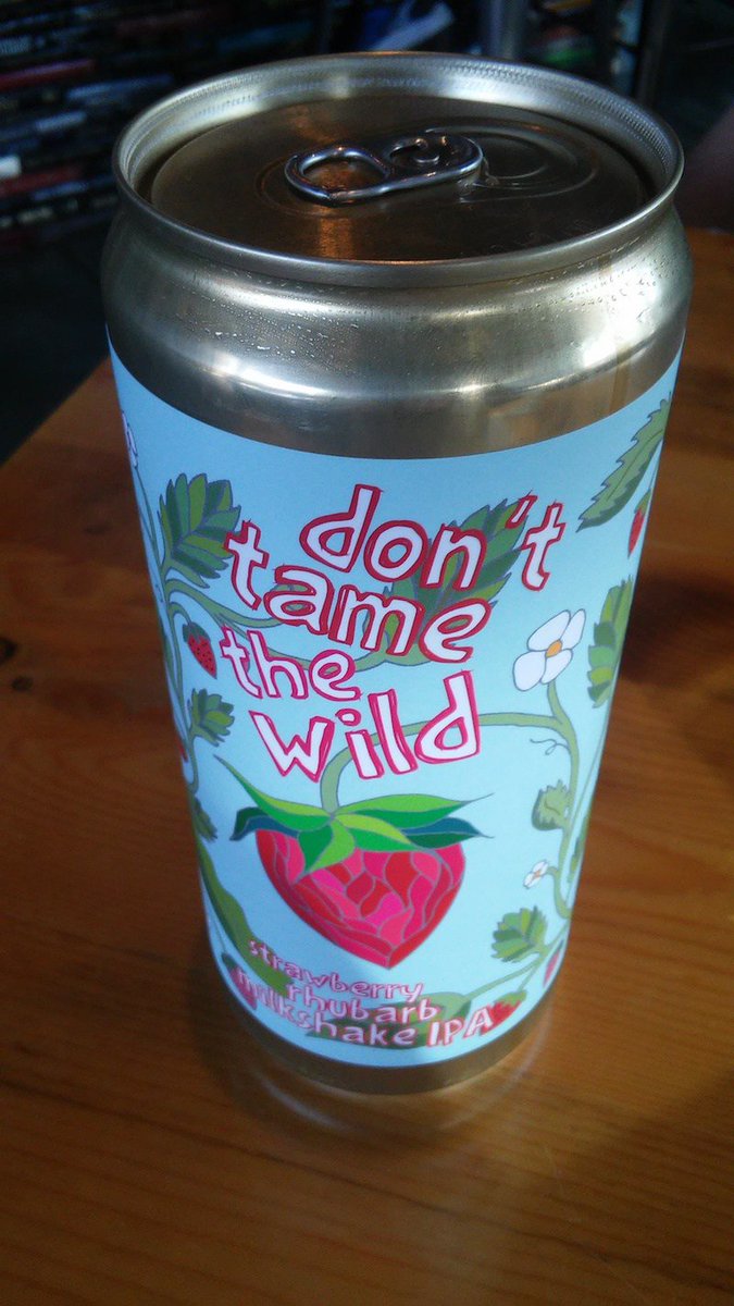 Fiction releasing strawberry rhubarb milkshake IPA @FictionBeer #milehighbeer milehighbeer.com/fiction-releas…