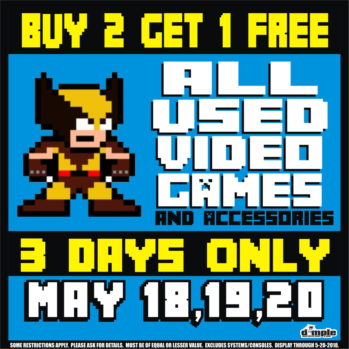 dimpledilly's tweet photo. #Used #VideoGame #Sale Buy 2 Get a #FREE One! https://t.co/9BM22qRkWm