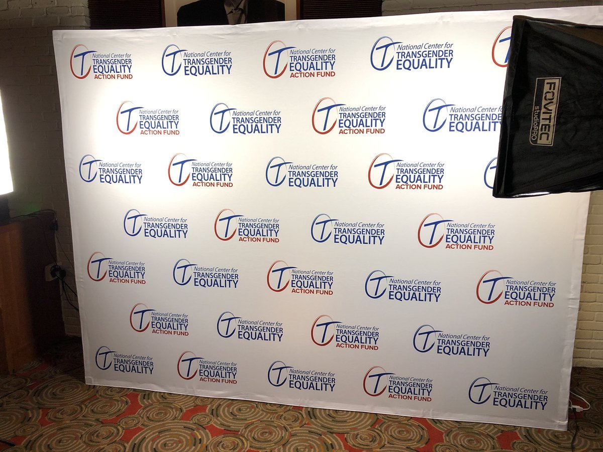 TransEquality's tweet photo. Our own red carpet treatment! #TransEqualityNow2018 https://t.co/8EVIQFlTep