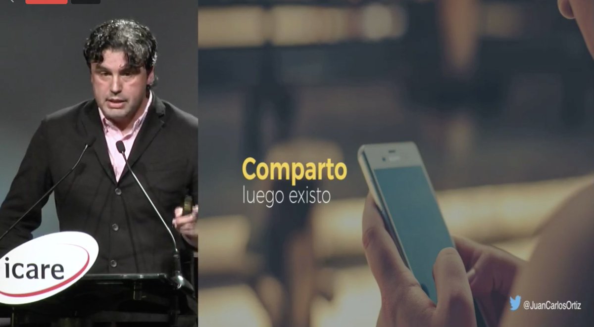 icare_chile's tweet photo. Juan Carlos Ortiz (@juancarlosortiz), CEO de DDB Latina y presidente creativo de DDB América (@ddbchile, @DDBLatina), dice en #COMAR2018 que "las emociones están por sobre las generaciones, y las emociones se quieren compartir". Síguelo en https://t.co/HhoiFc9QLl https://t.co/tw24Vt6Utw