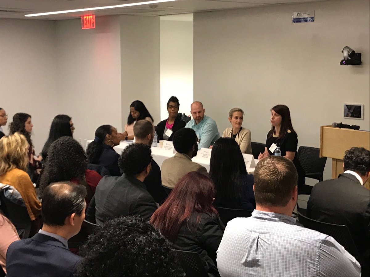 alishama's tweet photo. New Visions Charter High Schools Principals addressing teacher candidates at our recruitment fair! #newvisions #nvchs https://t.co/uZj1qaVHAI