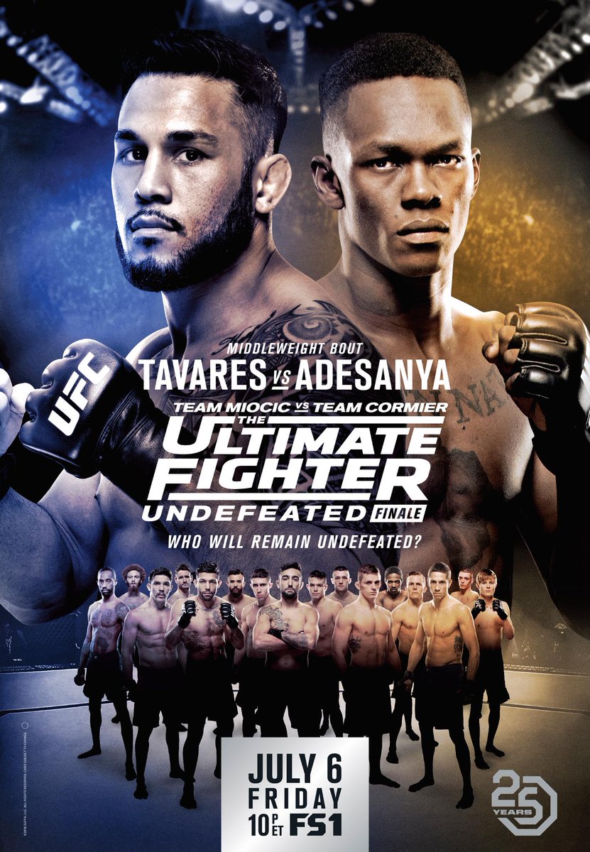 ufc's tweet photo. It goes down in Las Vegas.

Your #TUF27 Finale: @BradTavares 🆚 @Stylebender poster HAS JUST DROPPED❗️ https://t.co/Vrg93nCzTn
