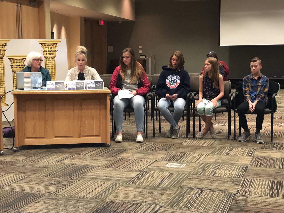 gregluterbach's tweet photo. Trustees learn about and celebrate Ecole Airdrie Middle as they rewrite their narrative highlighting 16 values that fit within UNESCO’s 4 pillars. @EAMS8 is one of 7 UNESCO Associate Schools in the province #RVSed https://t.co/paK8GuKVAI