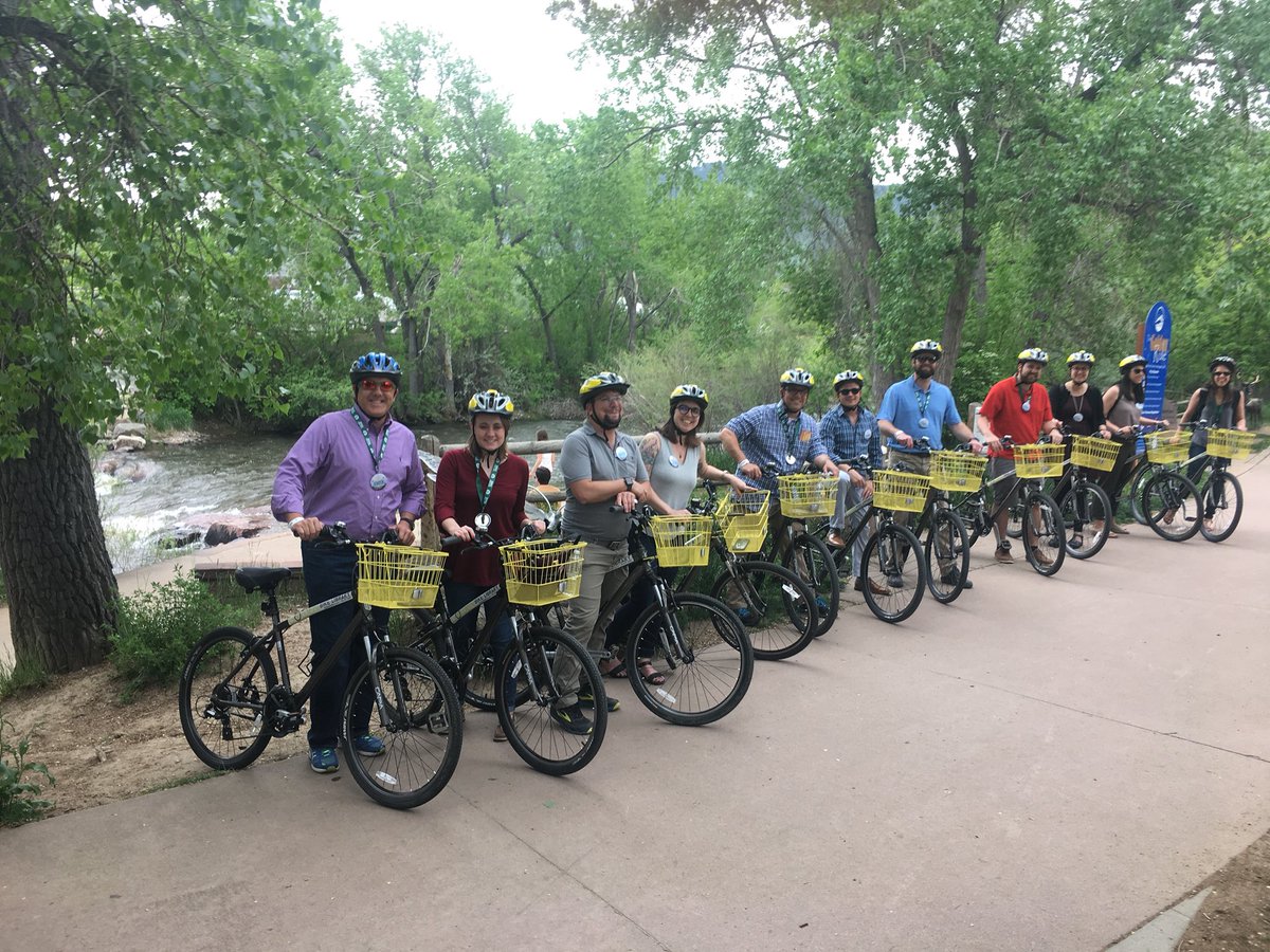 Cari_SCF's tweet photo. Great bike ride @ELGL50  @SeeClickFix #elgl18 @TownofBelleair https://t.co/G1m0PJhhds