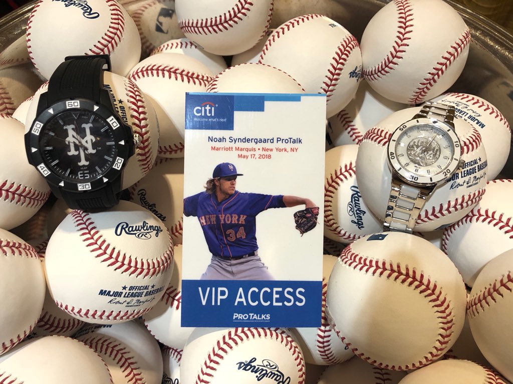 Almost time for the <a href="/CitiPrivatePass/">Citi® Private Pass®</a> @NoahSyndergaard ProTalk in Times Square! #CloserToPro