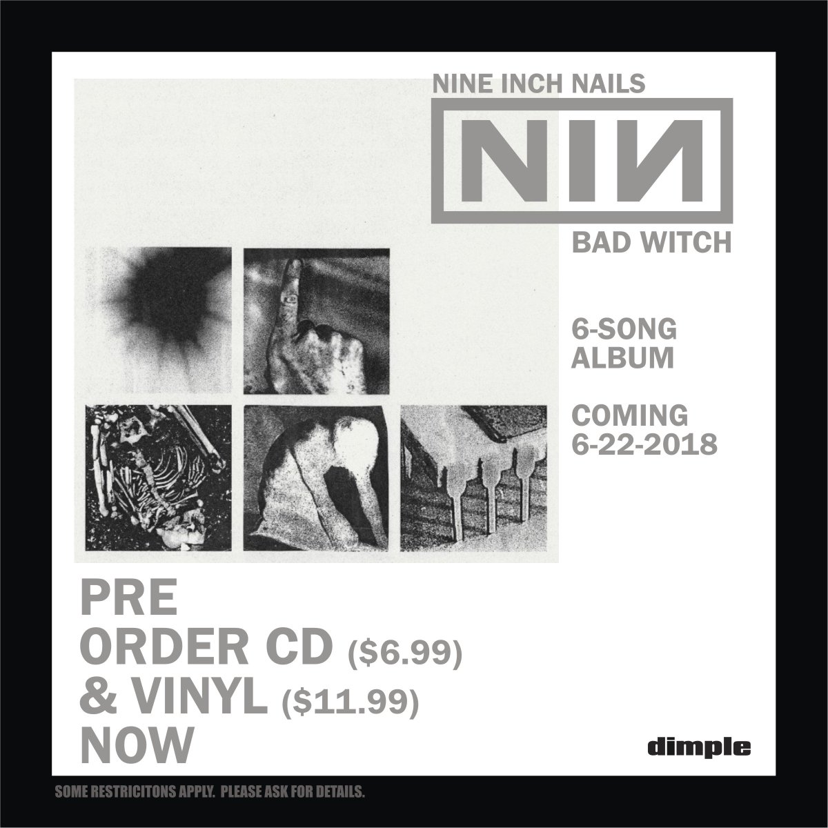 dimpledilly's tweet photo. Look what just happened!  @nineinchnails #Vinyl price just crashed and burned only $11.99 now! https://t.co/nFaSYNG71e