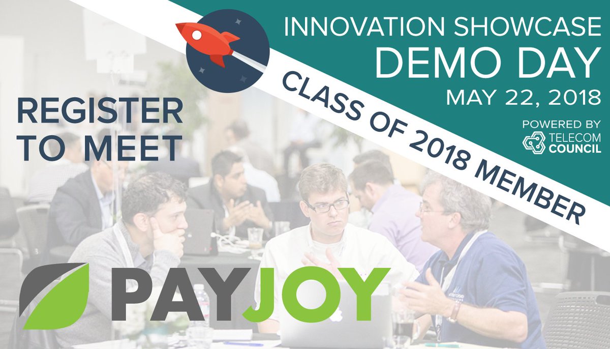 council_marcom's tweet photo. Mark Heynen CEO @PayJoy will be joining @TelecomCouncil #TC_Showcase Register to join https://t.co/EhsyYWMPAQ #Mobile #ConsumerFinance #DeviceFinancing #TCMatchMaker #DemoDay https://t.co/uqFc49AqEi
