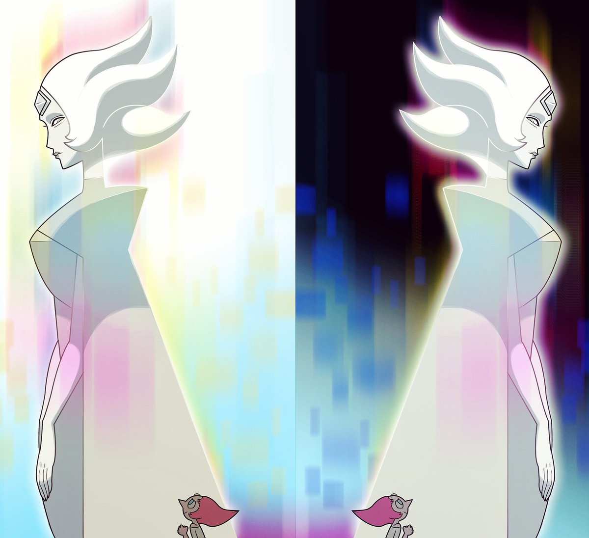 frenchteapot's tweet photo. Woah more White Diamond.  #StevenUniverse #whitediamond #fanart https://t.co/IMy2o0PrVZ