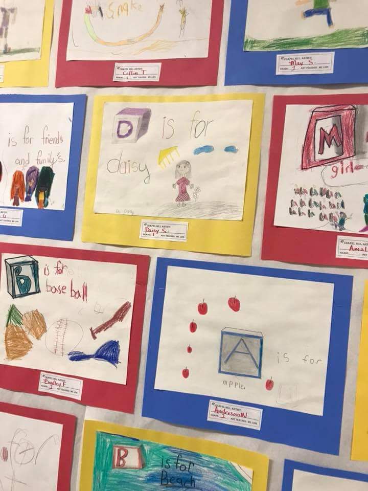 Chapel Hill Es Di Twitter The Chapelhilles Art Show Words To