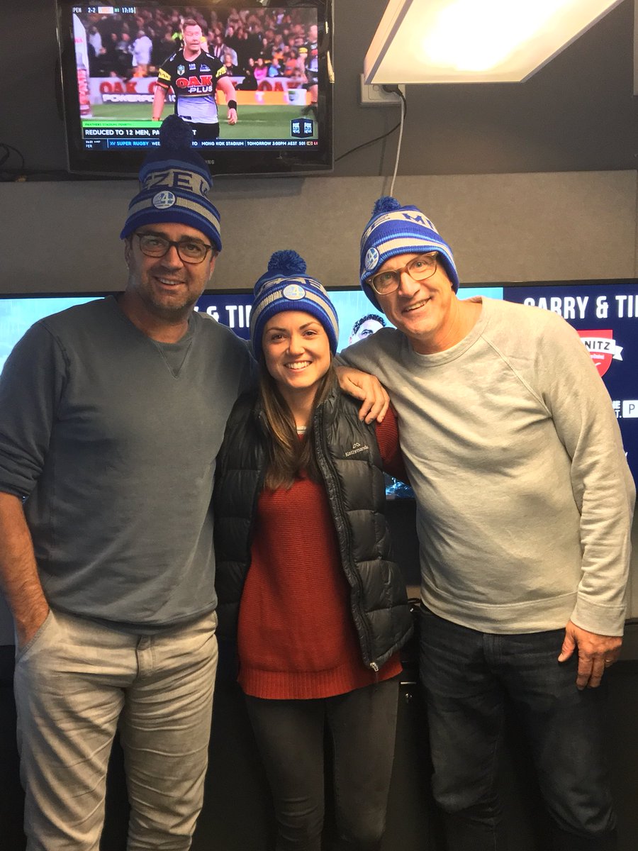 #BigFreeze4 is here and Garry, Tim and Daisy are on board! Go to fightmnd.org.au to buy your beanie and help the FightMND organisation find a cure.