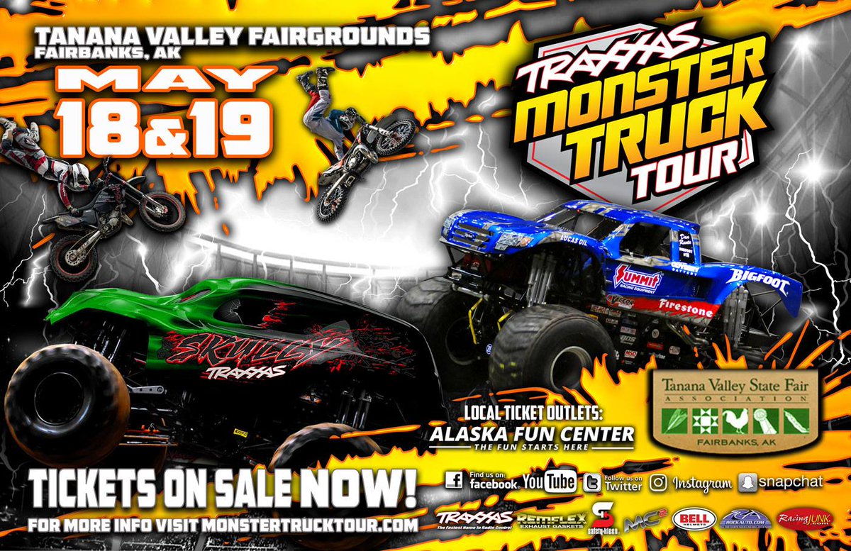 PapaJohnsAlaska's tweet image. Coming up at the Tanana Valley Fairgrounds, tomorrow and Saturday! #Alaska #MonsterTrucks #FunStuffToDo