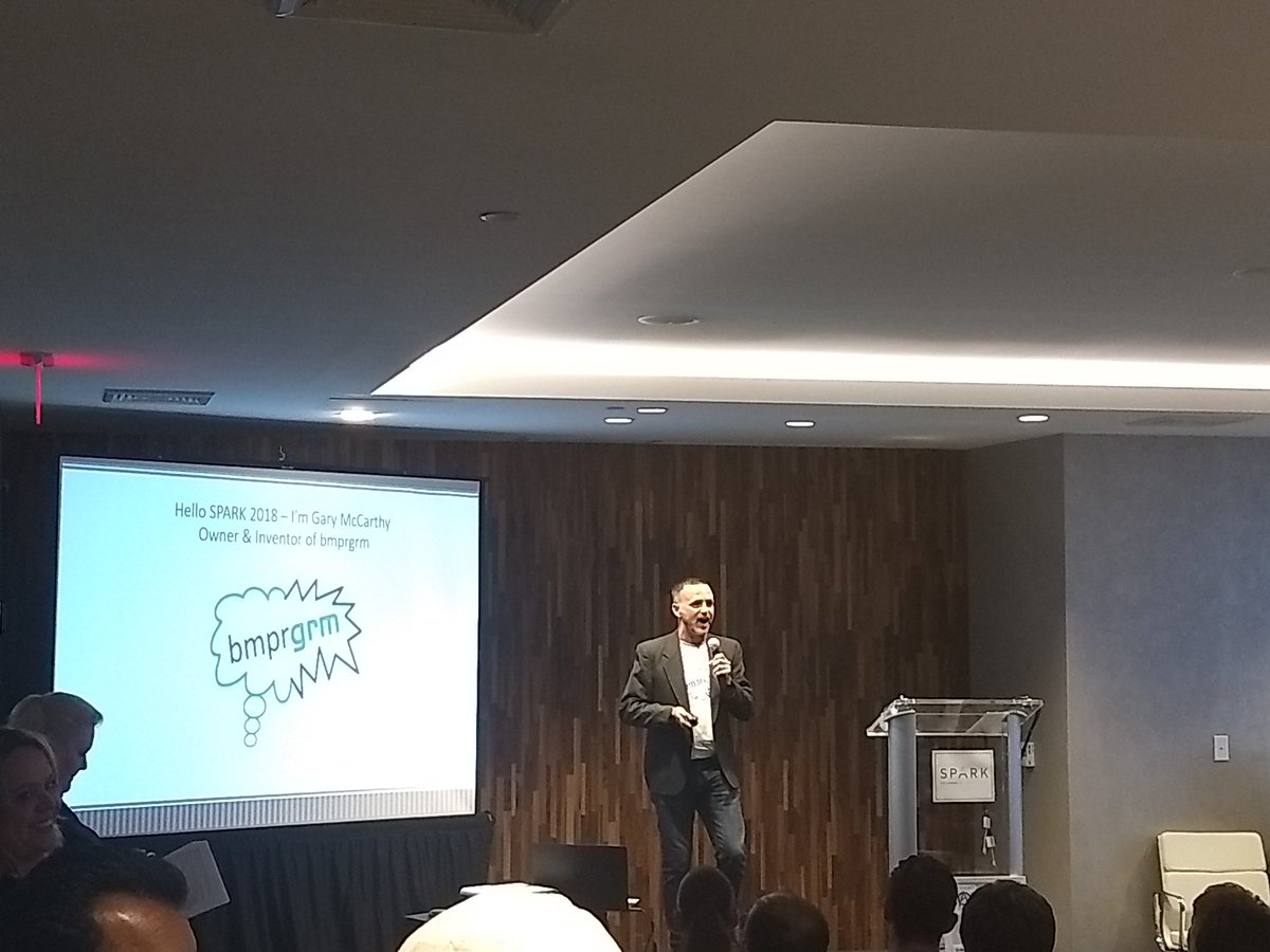 Bmprgrm pitches 3rd for #sparkhollywoodfl rebooting bumper stickers for the 21st Century.