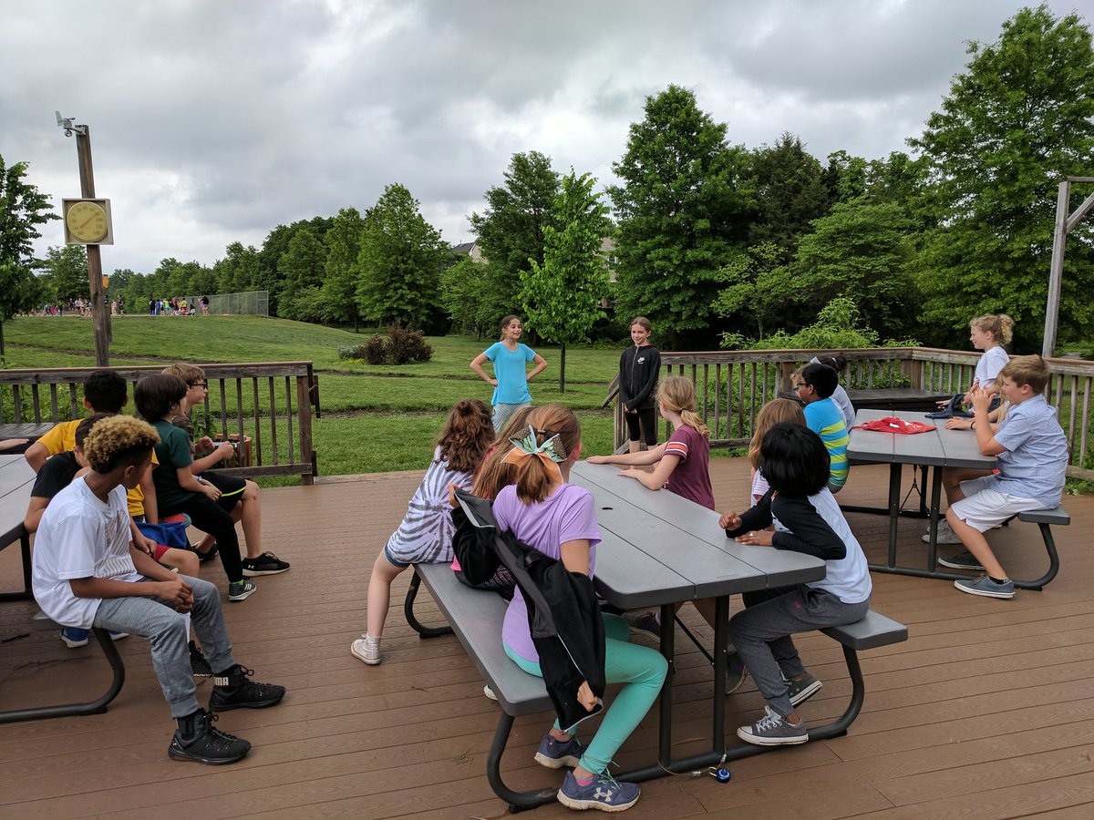 kputnick13's tweet photo. #teachalesson Hannah and Avery cashed in their Putbux to share their passions with the class! #dance #art #mres18 @MillRunLCPS https://t.co/5snAHTDbCT