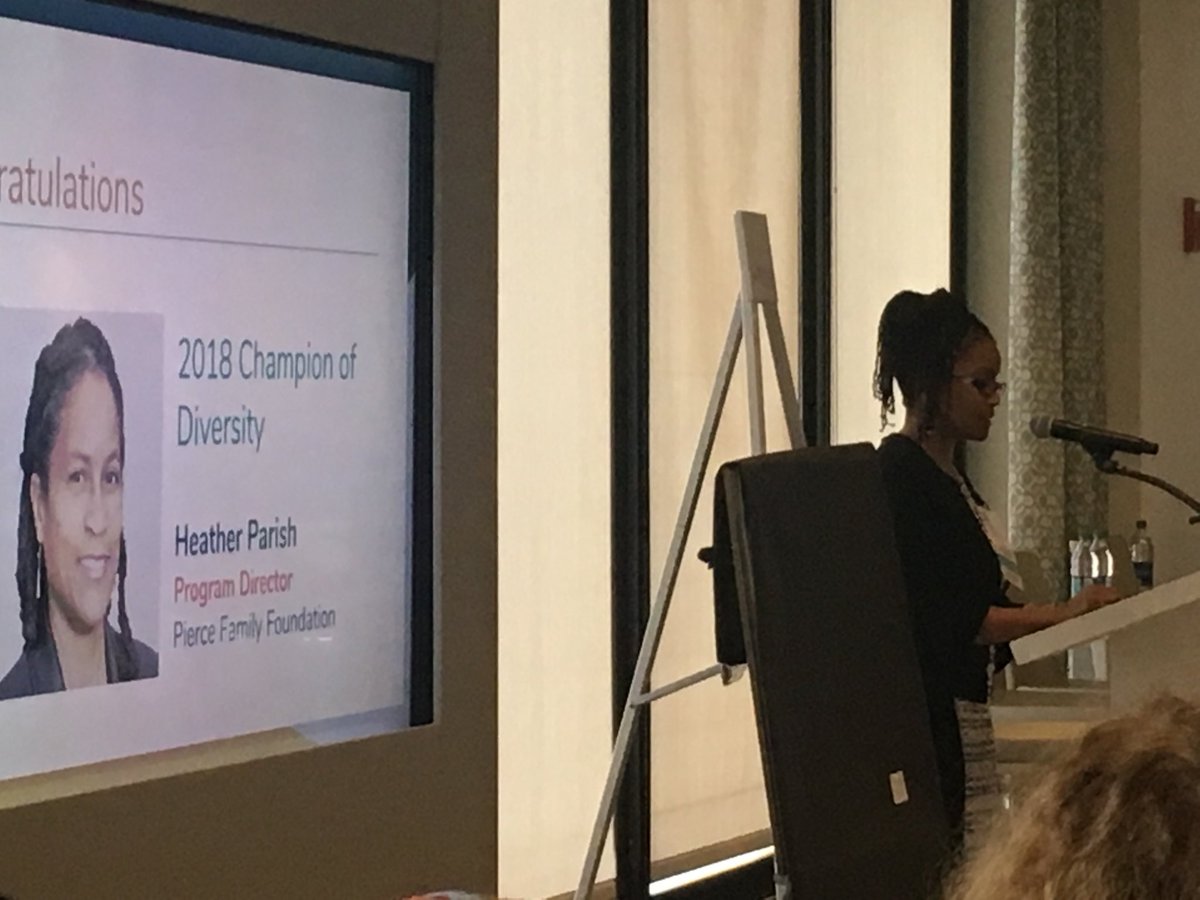 gracebingwen's tweet photo. Champion of diversity Heather Parish - I’m living my life’s vocation #caaip #2018CPC https://t.co/xvbGYEdBhb