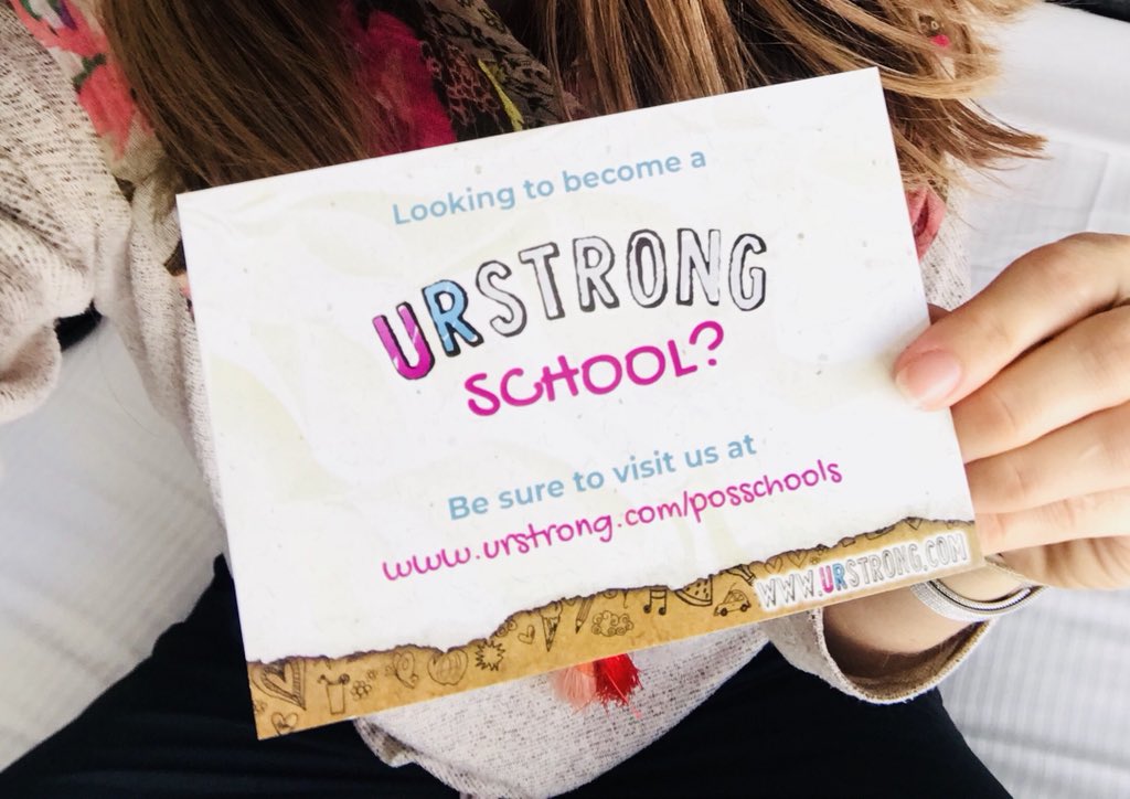 urstrong's tweet photo. If you’re at @PositiveSchools today, find me to chat! I’ve got more folders with student worksheets, a few posters, stickers, and more of these cards. If you go to that link, we’ll send you info &amp; enter you in to win a classroom posters! #PS18 #wellbeing #FriendshipNinjas https://t.co/0xS8dFEz19