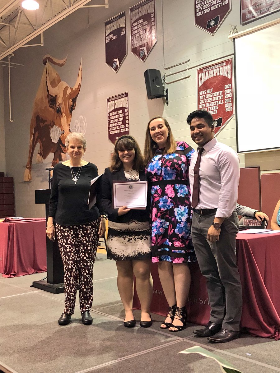 WRHSStampede's tweet photo. The Zephryhills Kiwanis club awarded two, $500 scholarships to Wiregrass Key Club members Stephanie Carrion and Elizabeth O’Shay. https://t.co/BNcs1gV06c