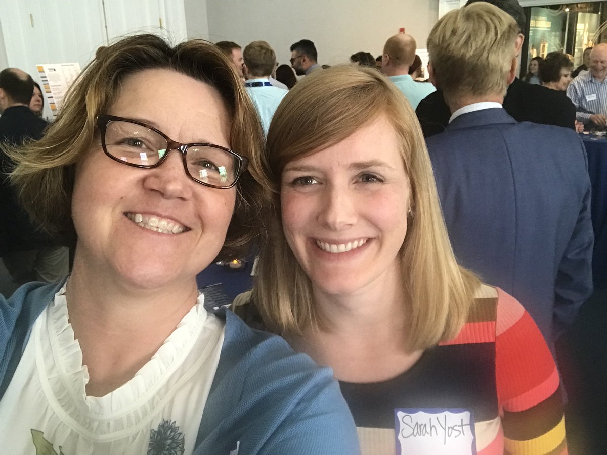 meme3rat's tweet photo. .@SarahYost1 in the house at the @TeachKentucky 15th Anniversary event! @HSG_KY #KYPublicEd #120strong https://t.co/3OxpSoGIS7