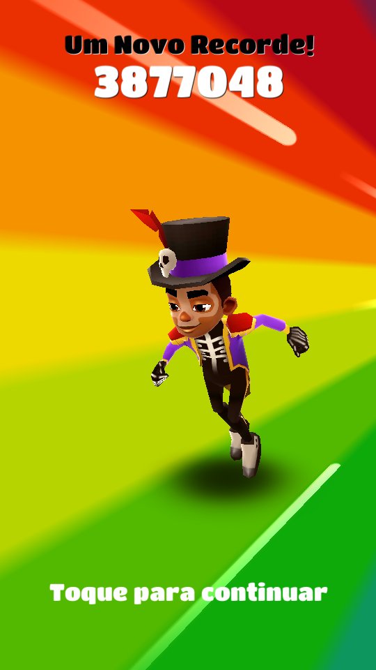 HOJE É O DIA QUE EU VOU BATER MEU RECORDE NO SUBWAY SURFERS! NO