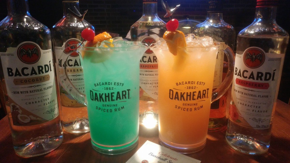 Come celebrate baseball season with us at Bailey’s bar &amp; Grille with the help of Bacardi ! $10 Bicradi pitchers 🍺 #Bacardi #rum #baseball #Phillies #MLB #drinks #ThirstyThursday