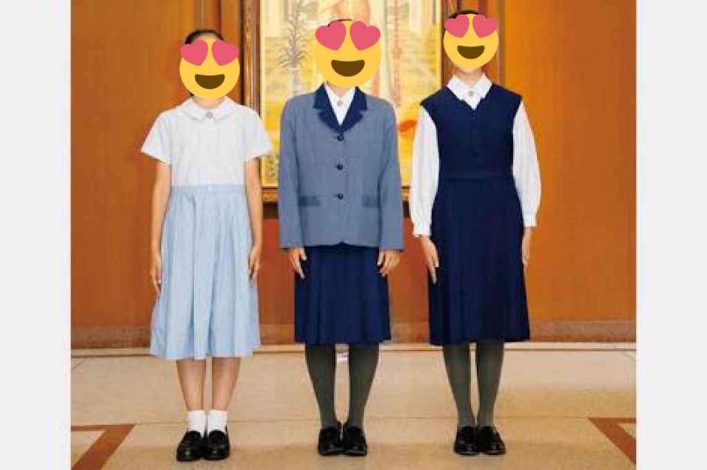 A N N I E 小林聖心 美智子皇后や安倍夫人を輩出した聖心女子学院の関西校 宝塚に位置する 夏服は爽やかだが 冬服のグレーのハイソックスとダボっとしたブレザーがダs 唯一無二 お嬢様感を演出する重要なファクターだと見る向きもある 附属