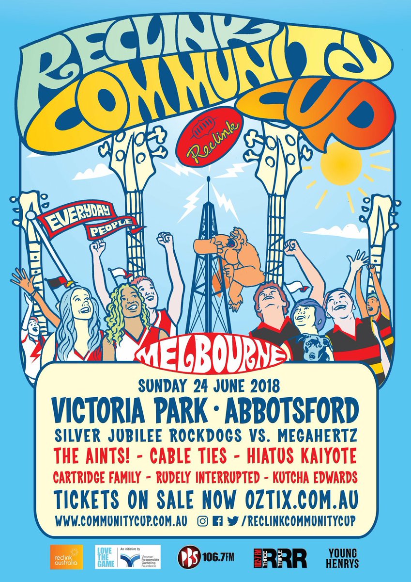 lucyanddiamonds's tweet photo. The WWF of Aussie Rules.
Best event of the year!! #rockdogs2018 #reclinkcommcup https://t.co/AFeJVuEQLx