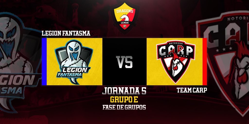 📌JORNADA 5-GRUPO E
▫️ @GhostLegion_eS 🆚️ @CARP_Royale 

📆Viernes 18 de Mayo⏰22:00HS🇦🇷
