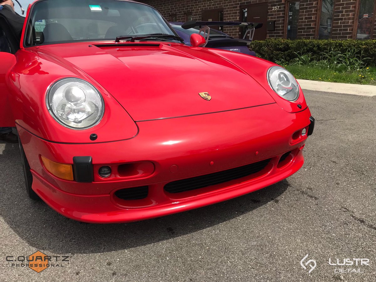 LUSTRDetail's tweet photo. Porsches keep coming to Lustr! 993 was cleaned up with some leather treatment while the GT3RS waits patiently.
#lustr #lustrautocare #lustrdetail #ceramiccoating #cquartzprofessional #chicagoppf #suntek #xpel #3m #chicagoclearbra #chicagodetailing #lustrit #porsche #993 #gt3rs https://t.co/aZnsHyNTML
