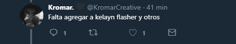 KeLayNDesigns's tweet photo. @TheMav_ @KromarCreative Los mejores lo dejan de ultimos ;:)
ahre https://t.co/urTDHSBE5Z
