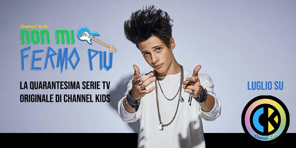 ChannelKidsIT's tweet photo. La quarantesima serie TV originale di Channel Kids #NonMiFermoPiù, LUGLIO su @ChannelKids!!! https://t.co/EbpzULONxl