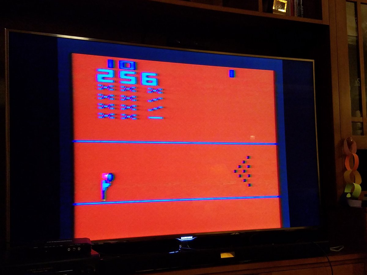 MightyQDawg's tweet image. Hey, I #BeatMyScore from 1982!  Can you?  #Atari #Bowling game 1.
