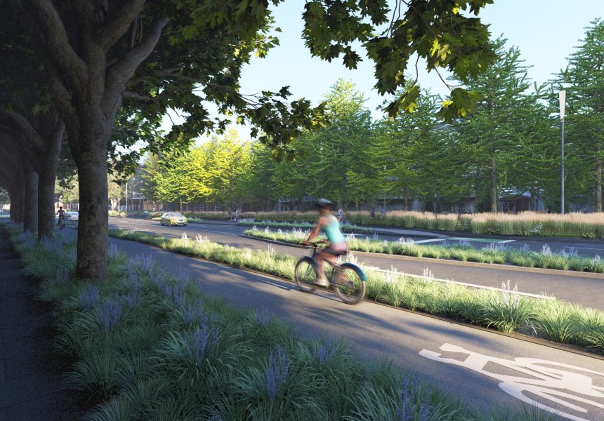 32_Blocks's tweet photo. Road diet &amp; linear parks for @cityofmelbourne who is investing $22.7 million expansion of Southbank Boulevard &amp; Dodds Street to create 2 new hectares of open public space, which will help the city deliver on our Open Space Strategy @DarrenDavis10 @BrentToderian @ @AklDesignChamp https://t.co/9U5RYSPov8