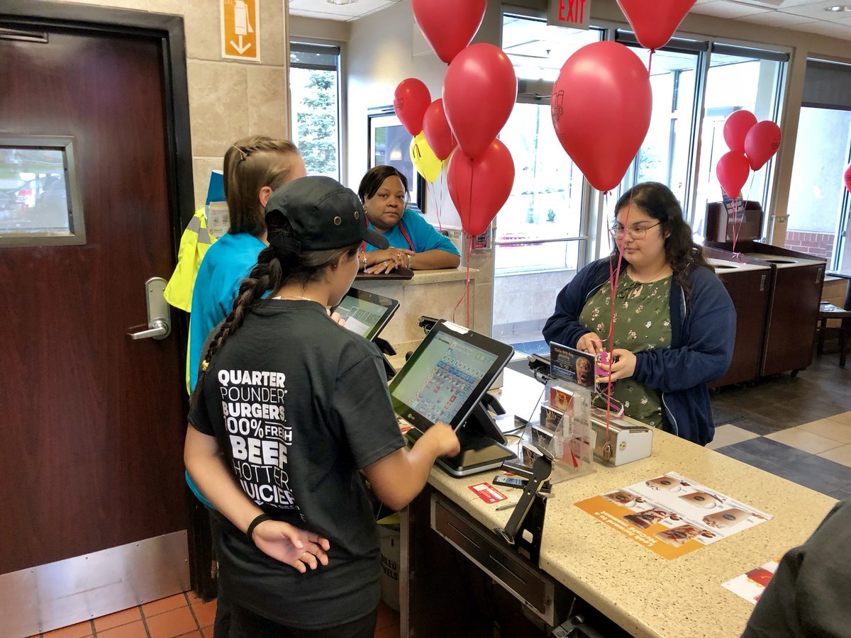 RadcliffTweets's tweet photo. It’s #McTeacher Night at the McDonalds on Kirchoff!! Please help support @RMHSMUSTANGS and our @rmavid program!! Get served by the phenomenal @ACFogt , the relentless @MrSenteno , the spunky @James_Voyles &amp; the magnificent @MsRuby_Orozco!! I also make a pretty mean smoothie.... https://t.co/nAVpHa18Q3