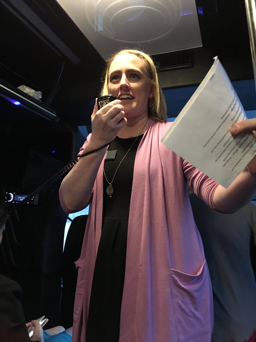SusanCNorris's tweet photo. Sarah Riesing of @georgiacares speaking about DMST. #bethekey #unholybustour https://t.co/zaafecDGWs