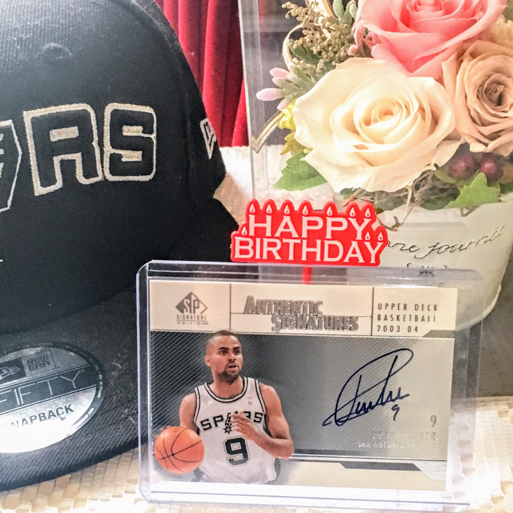 HAPPY  BIRTHDAY TONY PARKER      